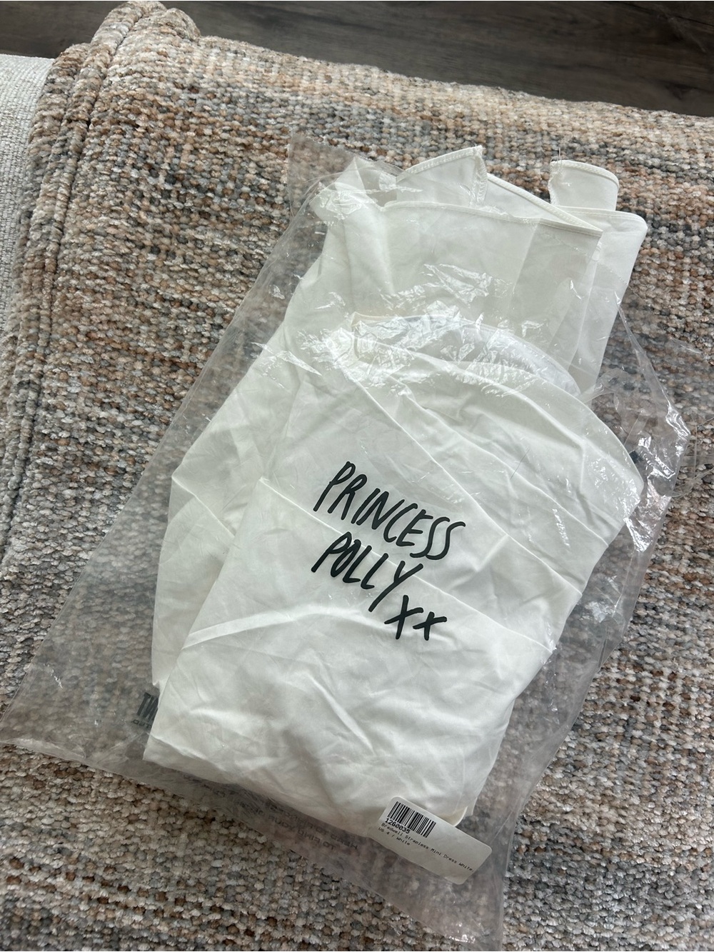 Princess Polly NWT White Strapless Ruched Mini Dress - Picture 3 of 3